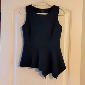 Worthington Black Asymmetrical Top